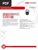 Datasheet of DS 2DF8C442IXS AELWT5 - V5.7.1 - 20220121