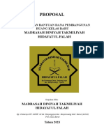 Proposal MDT Hidayatul Falah