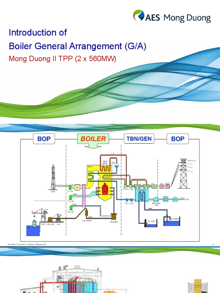 Boiler General Arrangement Overview | PDF | Boiler | Heat Transfer