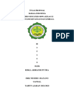 Proposal Bahasa Indonesia