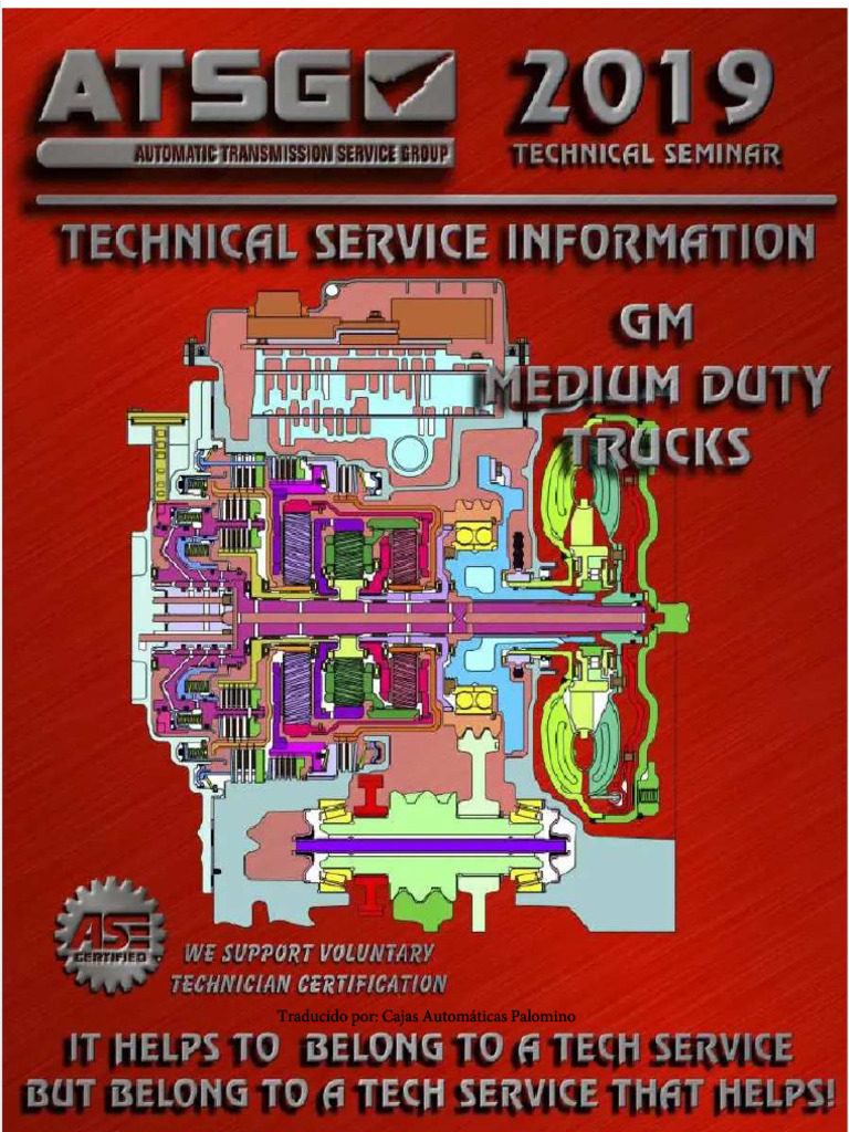 Atsg Seminario 2019 Red PDF Bomba Embrague