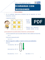 Crucigramas Con Divisiones