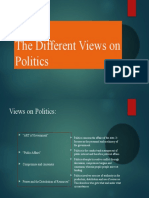 The Different Views On Politics