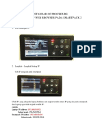 SOP Setting IP Lewat Webbrouser