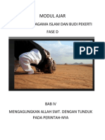 Modul Ajar: Pendidikan Agama Islam Dan Budi Pekerti Fase D