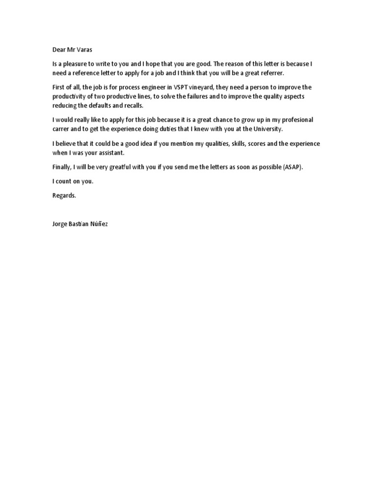 English - Teacher's Letter | PDF