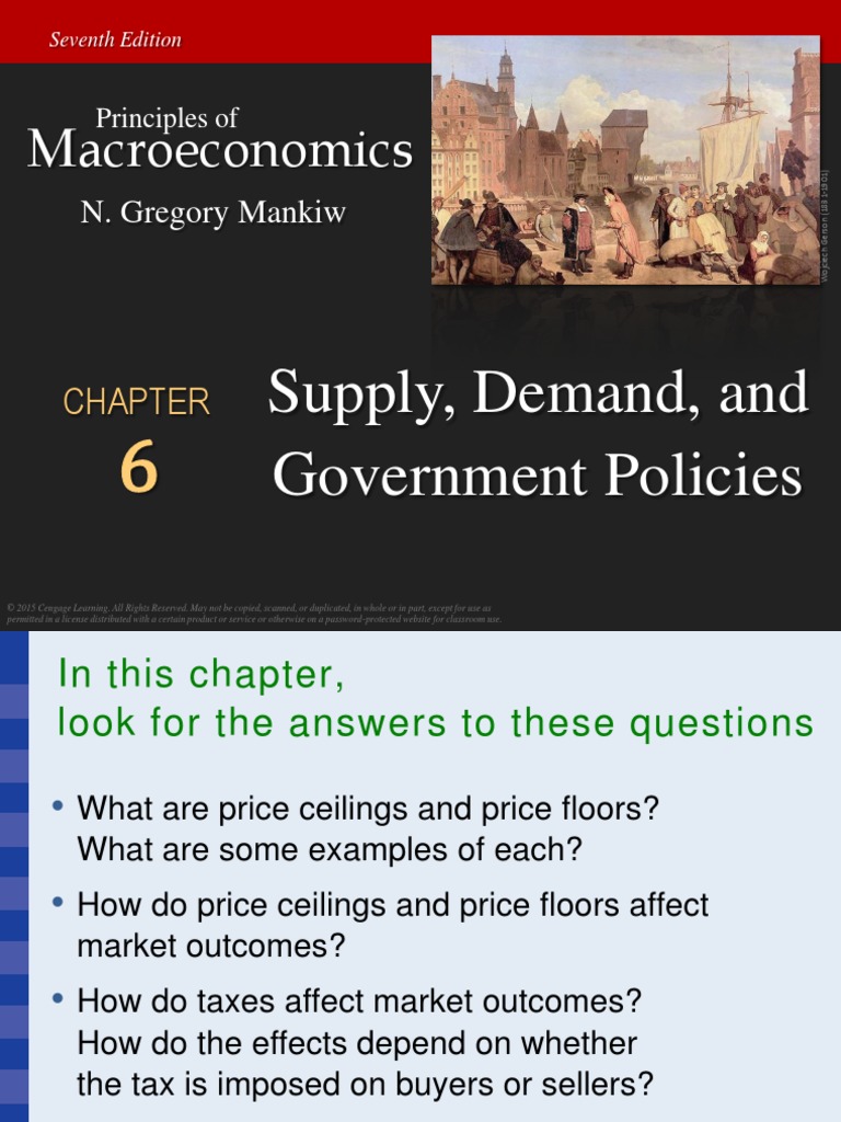 Chapter 6 Supply Demand And Government Policies Download Free Pdf
