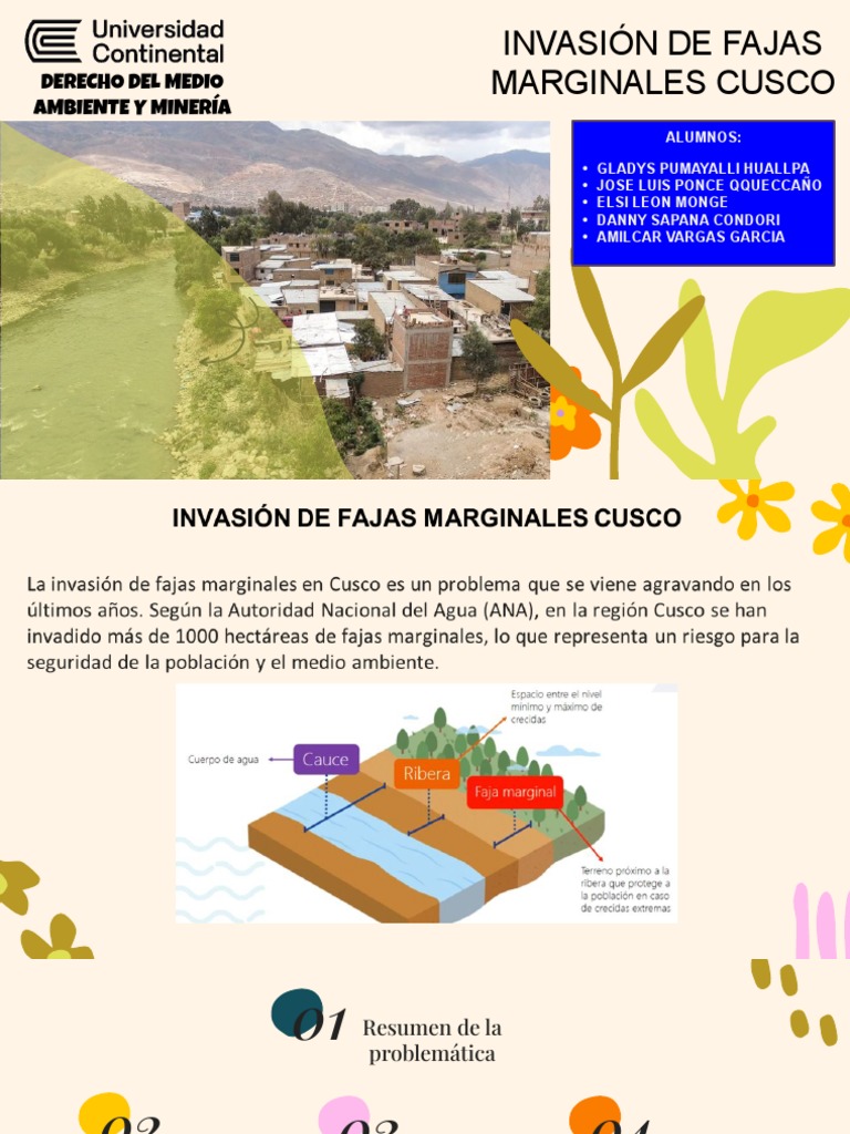 Invasión de Fajas Marginales en Cusco | PDF | Entorno natural ...