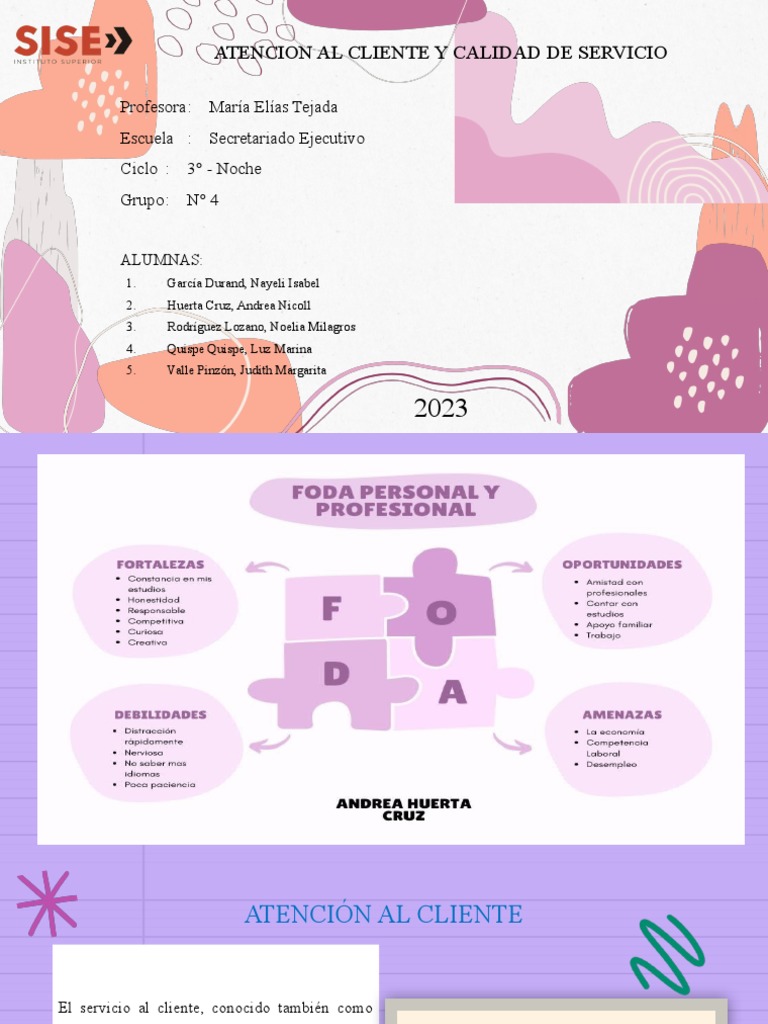 Tarea Atencion Al Cliente | PDF | Servicio al Cliente | Business