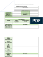 Propuesta de Formato para Planeación Por Proyectos Comunitarios