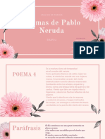 Poemas de Pablo Neruda.