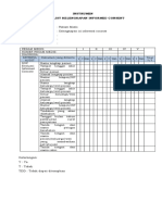 Ceklist Form Informed Consent