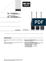 ICOM IC F1000 F2000 OperatingGuide