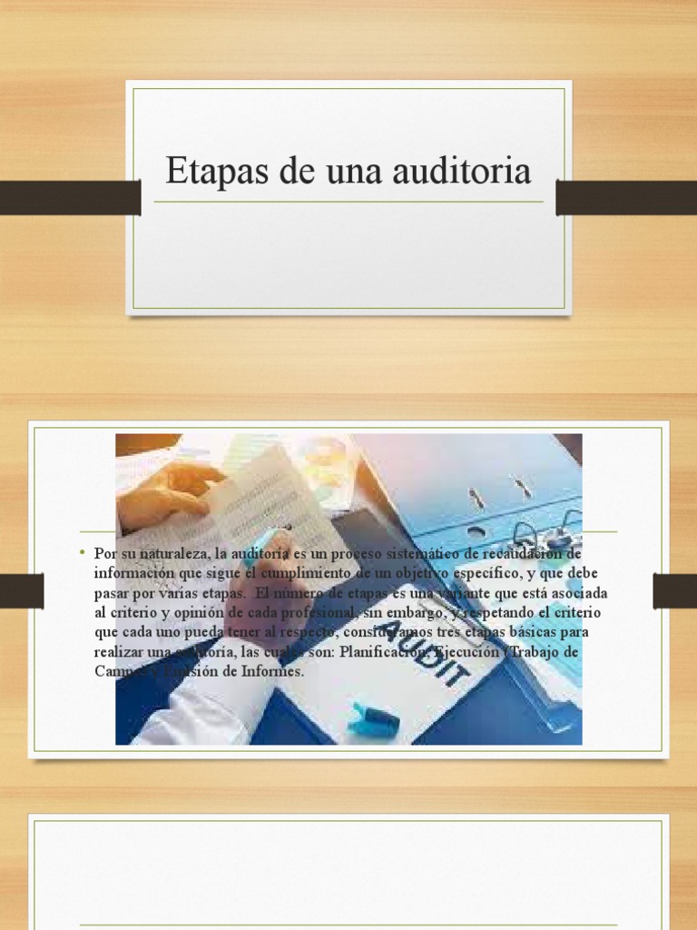 Etapas Clave de una Auditoría Efectiva | PDF | Auditoría | Contralor