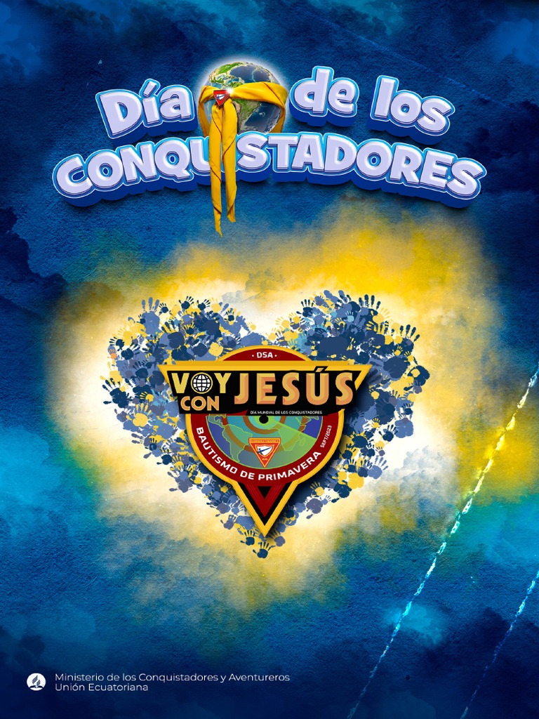 Día Mundial de Los Conquistadores UE 2023 PDF Jesús Dios
