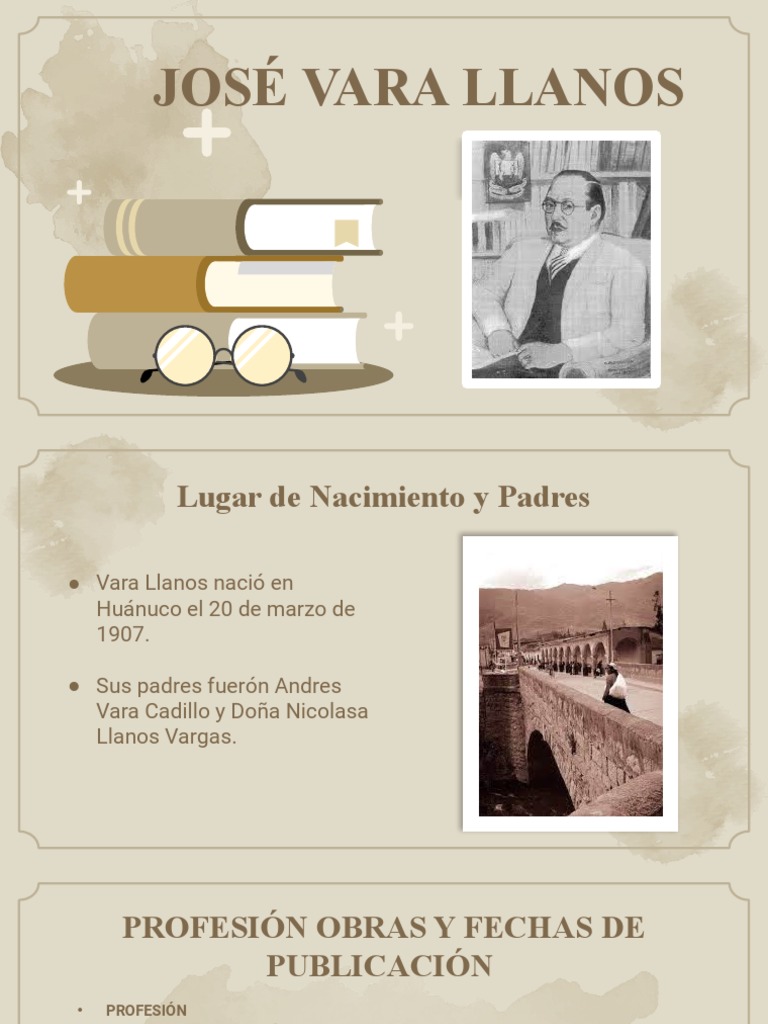Biografía de José Vara Llanos | PDF