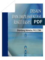 Desain Dan Implementasi Riset Eksperimen