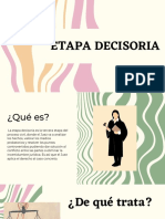 Etapa Decisoria Del Proceso