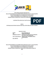 Format Cover Laporan Aktualisasi 2022