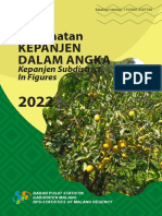 Kecamatan Kepanjen Dalam Angka 2022