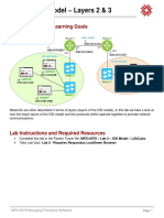 INFO-6078 - Lab 2 - OSI Model - Layers 2 & 3