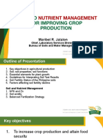 Soil Nutrient Management - Training Material