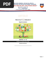 Antologia TALLER DE LECTURA