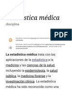 Estadística Médica - Wikipedia, La Enciclopedia Libre