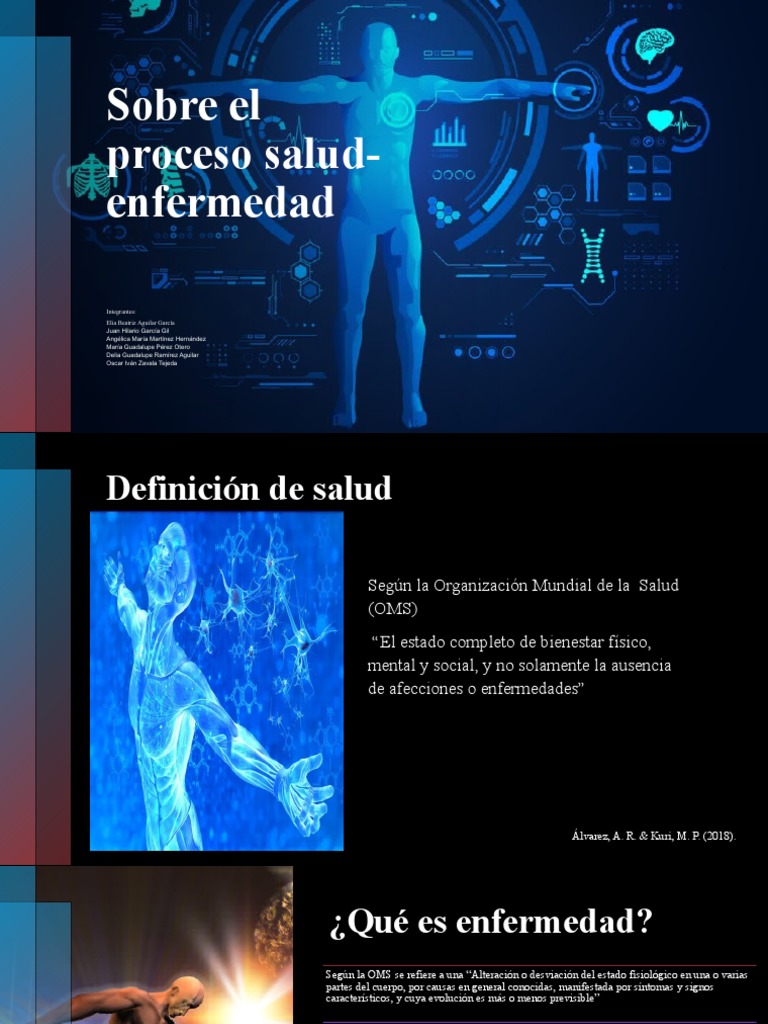 Proceso Salud-Enfermedad según la OMS | PDF | Salud pública