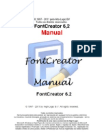 Manual Fonte Creator