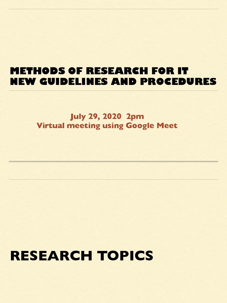 It methods of research pdf geographic information system