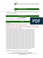 Modelo - Resumo - Expandido - Semic 2