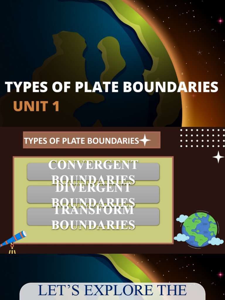 Lesson 2 Plate Boundaries PDF Plate Tectonics Tectonics