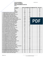 Universidad de San Carlos de Guatemala Facultad de Ciencias Juridicas Y Sociales Cuadro Preliminar de Notas