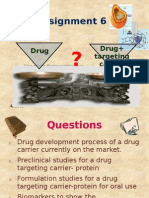 Assignment 6: Drug Drug+ Targeting Carrier