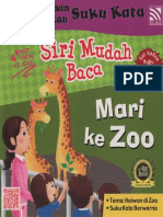 Siri Mudah Baca - Kedua 8 Mari Ke Zoo