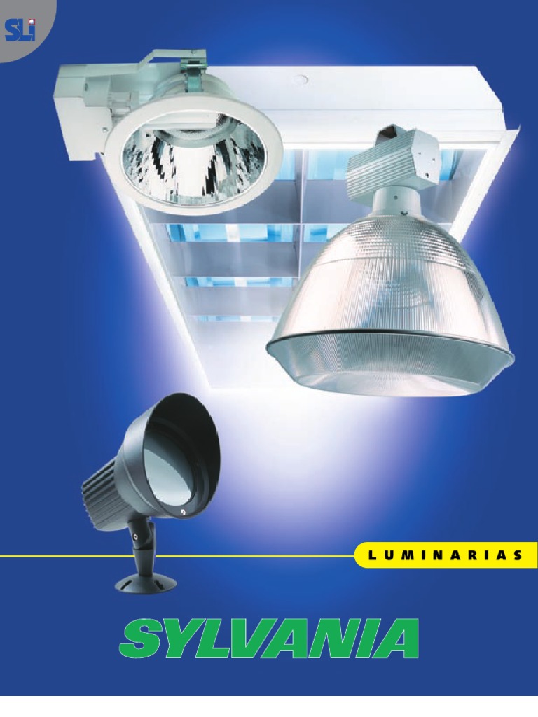 catalogo lUMINARIAS SYLVANIA