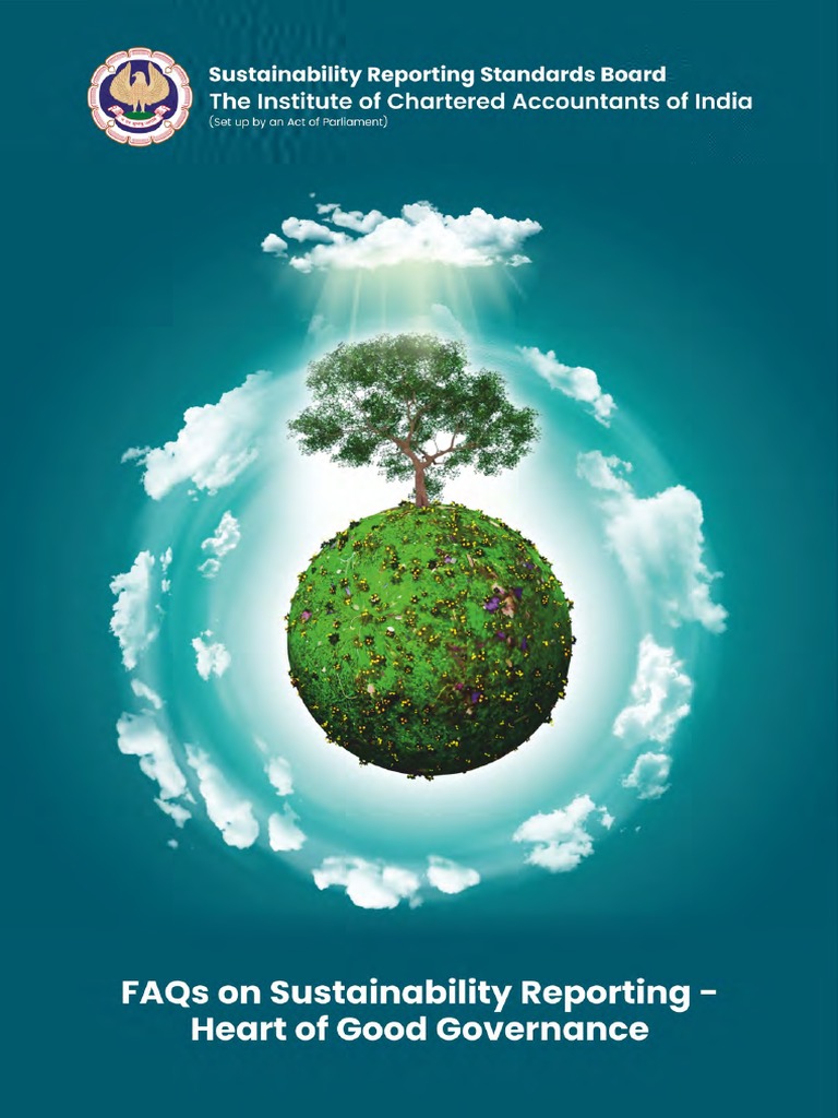 Sustainability Reporting Icai Pdf Sustainability Corporate Social