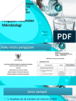 Pengujian Parameter Mikrobiologi