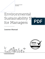 IEMA Environmental Sustainability Skills For Managers Learner Manual