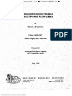 Erosion-Corrosion Testing For Multiphase Flow Lines