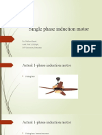 Single Phase Induction Motor: By: Nafees Ahmed, Asstt. Prof., EE Deptt, DIT University, Dehradun