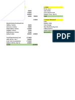 Schedule of COGM Problem 2