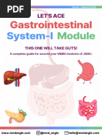 Gastrointestinal System - I Guide For JSMU MS2