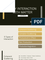 X Ray Interaction With Matter PDF