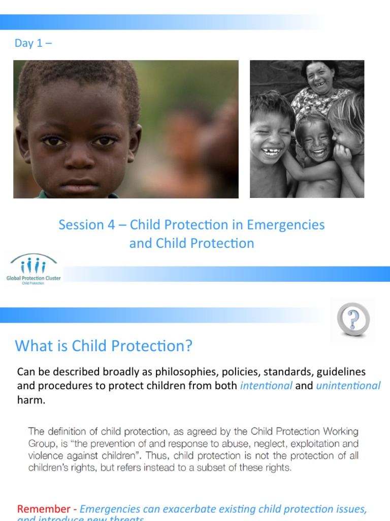 Understanding CPIE: Child Protection in Emergencies | PDF | Child ...