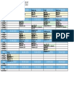 Group Time Table 5