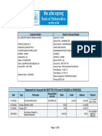 Customer Details Branch & Account Details: Statement For Account No 60371781119 From 01/04/2022 To 30/09/2022