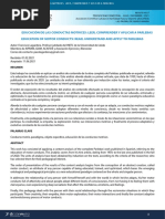 Educación de Las Conductas Motrices: Leer, Comprender Y Aplicar A Parlebas Education of Motor Conducts: Read, Understand and Apply To Parlebas