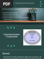 Unit 2 - Operating System Structures